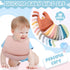Adjustable Waterproof Silicone Bibs for Babies - Soft and Comfortable Feeding Supplies