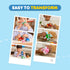 Robocar Poli Amber Transforming Robot, 4" Action Toy Figure, Emergency Vehicle Playset for Kids