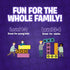 Blockwork Family Board Games, Fast-Paced Puzzle Games for 2 to 4 Players, Multiple Difficulty Levels, Ages 4+