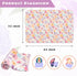 Hooyax Baby Blanket for Girls Boys, Jersey Knit Baby Swaddle Blanket, Double Layer Newborn Receiving Blanket, Soft Stretchy Nursery Blanket, 44 x 32 inch, Purple Flower by Hooyax