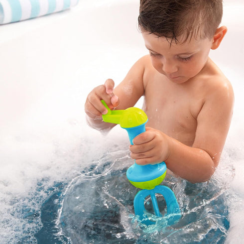 HABA Bubble Bath Whisk 2 Pack, Extra Bubbles Bath Toy for Toddlers to Enhance Sensory Play and Motor Skills