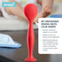 Ergo Brush Diaper Cream Applicator for Baby Bum - Medical-Grade Silicone Diaper Rash Cream Bottom Brush