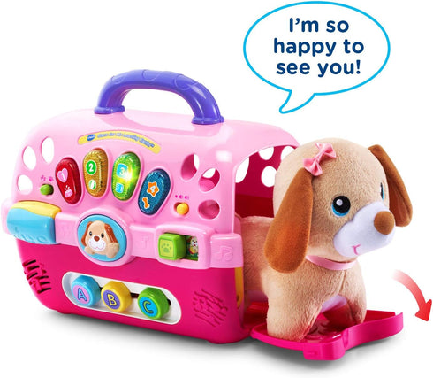 VTech Care for Me Learning Carrier - Pink Educational Toy for Toddlers (Frustration Free Packaging)