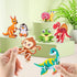 FOIMAS 3D Kids,30 Pack Animal Puzzles for Educational Jungle Animal Puzzle Dinosaur Farm Animals for Kids Classroom