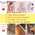 Baby Girls Soft Flower Hair Band - Nylon Elastic Headband Set of 10 for Toddler Infant Newborn