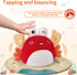 0-6 100+ 1 2 3 nicknack Baby Toys Months Crawling Dancing Bouncing Musical Learning Plush Crab,Interactive Songs Toy