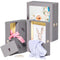 Savor Small Baby Story Box Fabric Photo Frame with Keepsake Box |