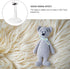 NUOBESTY Doll Stands Display Holder, 4pcs White 15cm Bracket Support Bear Stand for Home