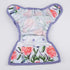 Hibaby Gusset (Hummingbirds) One Size Cloth Diaper Cover Snap With Double