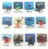 MEROCO Montessori Animal Match Game Cards - Marine Animal Matching Montessori Language Materials for Toddlers Preschool
