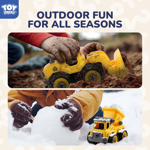 Set 3 4 5 6 7 8 TOY Life Constructions Toys Vehicles Trucks Take Apart Toys Sandbox Toys Trucks Excavators Building Car