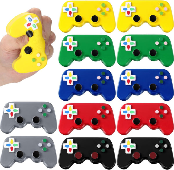 Wettarn 24 Pcs Video Game Party Favors Gamer Video Game Controller Shaped