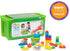 2-in-1 30 2+ Jelly Blox Stash 'N Stack Storage Case with Blocks | Toddler & Preschool Building Blocks Kids Can Squeeze