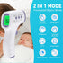 Digital Thermometer for Adults and Kids - No Touch Forehead Infrared Thermometer with Fever Alarm