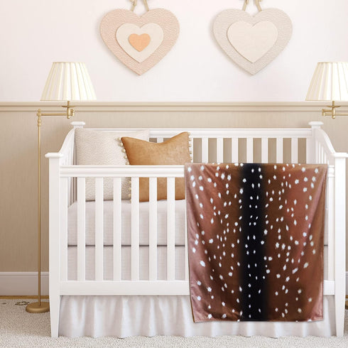 GFU Baby balnket for Boys and Girls, Swaddle Receiving Plush Blanket, Soft Western Newborn Unisex Sleep Blanket