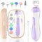 Baby Nail File Electric Baby Nail Care Set with LED Light, Baby