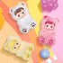 Gummy POP MART HACIPUPU Bear Series-Vinyl Plush Pendant Blind Box, Random Design, Collectible Toys Decorations, Holiday