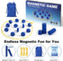 Faigcoy 24 3 Magnetic Chess Game with Full-Size Stones, Magnet Game with String & Portable Storage Bag, Strategy Board