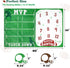 Football Baby Monthly Milestone Blanket, Sports Month Blankets, Growth Chart Nursery Swaddling Gift Ideas, Plush