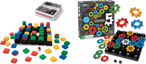 Talicor Strategy Board Game Bundle Pack - Stranded and Fifth Gear