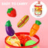 67Pc Sets Shimirth Pretend Play Food for Kids Kitchen, Pizza Toy Food & Cutting Fake Food - Fruits & Vegetables, Play