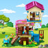 HOGOKIDS Tree House Building Set with LED Light, 622pcs Treehouse Building Blocks Toys, Forest Up House Kit with Slide