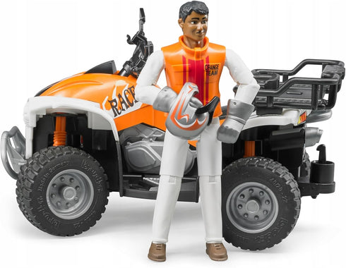 Bruder Quad with Driver - Realistic Toy Vehicle (Colors Vary)