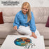 LEOGOR Wooden Jigsaw Puzzle for Adults — 350 Piece Eternal Tree of Life Nature Inspired Round Design