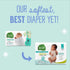 Seventh Generation Baby Diapers, Chlorine Free Newborn Diapers Sensitive Protection, 80 Count