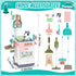 Set, 20 Set 3 4 5+Kids deAO Kids Cleaning PCS Pretend Play Housekeeping Supplies Kit ,Includes Real Working Vacuum