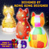 Goodyking Paint Your Own Cat Lamp Kit, DIY Cat Crafts Night Light for Kids Ages 8-12, Birthday Easter Party Gift
