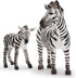 Gemini&Genius Zebras Toys for Kids - Wild Life Animal Toy Figurines African Jungle Animal Playset Gift