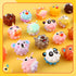 24 PACK 3D KissFree Animal Pop Balls Party Favors for Kids, Pop Fidget Balls Toys Bulk, Gifts for Boys & Girls, Goodie