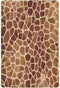 Pigsaly Crib Sheets Vintage Brown Giraffe Skin Baby Sheet for Standard Crib Mattress