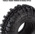 INJORA RC Tires 1.9inch, 4Pcs RC Rubber Tyre Set for 1:10 RC Crawler Axial SCX10 and Tamiya