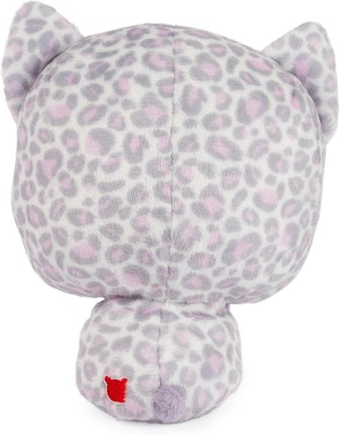 6 GUND Drops, Gina Spots, Expressive Premium Stuffed Animal Soft Plush Pet, Purple Leopard