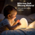 Night Light for Kids by JolyWell - Baby Egg Light with 7 Colors Changing Mode & Stepless Dimming