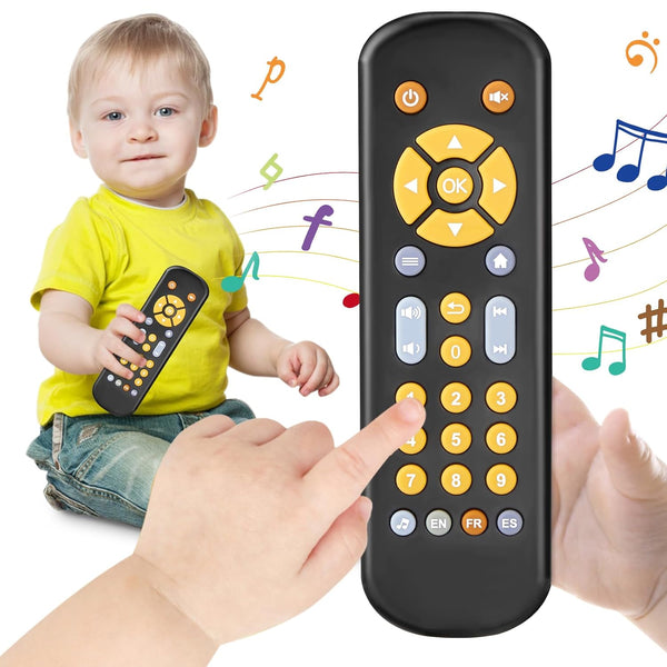 Avkast Baby TV Remote Control Toy 6 Month+, Toddler Realistic Remote Toy