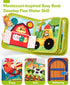 1-3 1 hahaland Busy Book for Toddlers - Montessori Toys Busy Board for Year Old Boy Gifts Girl Toys Educational