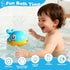 1-3, 1 2 3 Light Up Whale Sprinkler Baby Bath Toys for Kids Ages Pool Water Toys for Toddlers Bathtub Fountain Toys