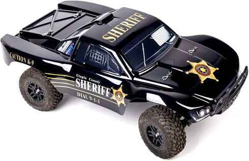 SummitLink Custom Body Police Style Replacement for 1/10 Scale RC Car or Truck (Truck not Included) SS-PO-02