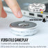 FREELOVE Flower Design Metal Fidget Spinners for Adults, Premium Silent Bearing, DIY Expand to Wind Chime Coin, Desktop