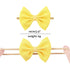 Cinaci 30 Pack Super Stretchy Nylon Hair Bands with Solid Bow Accessories for Baby Girls, Infants, Toddlers, Kids, Teens