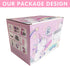 Windolls 18 Inch Set, Doll Suitcase Travel Luggage Play Accessories, Doll Clothes Accessories Carrier Storage Case
