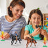 Toddmomy Riding Horse Figurine 4Pcs Action Figure, Western Figurines Toys, Plastic Horse with Rider
