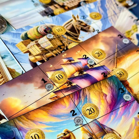 Paragon Games 13+, 2-4 60-90 Trade and Triumph Board Game Strategy Game of Medieval Trade and Resource Management |