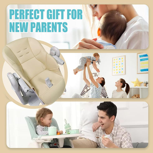 Generic High Chair Cover Replacement Suitable for Peg Perego Tatamia, High Chair Seat Soft Cushion, Comfortable Cushion