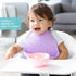 Set Bumkins First Feeding - Bowl, Lid, Spoon & Silicone Pocket Bib
