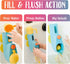 1-3 4 5 Fill N' Splash Submarine Bath Toy - Bath Toys for Toddlers - - Years Old Bath Tub Toys for Boys & Girls