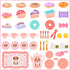 Set 3-8, Lajeje Dog Toys for Kids Plastic Tea Party for Toddlers & Little Girls Ages Puppy-Themed Pretend Play Kitchen